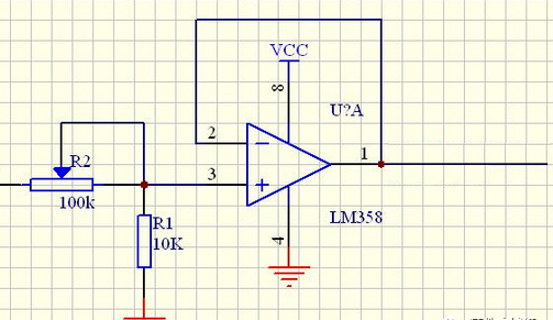 ADC acquisition circuit diagram